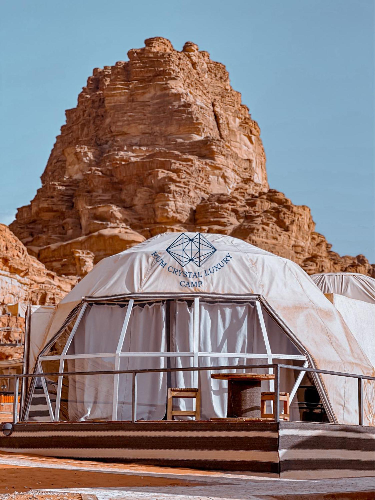 Rum Crystal Luxury Camp Wadi Rum Exterior foto