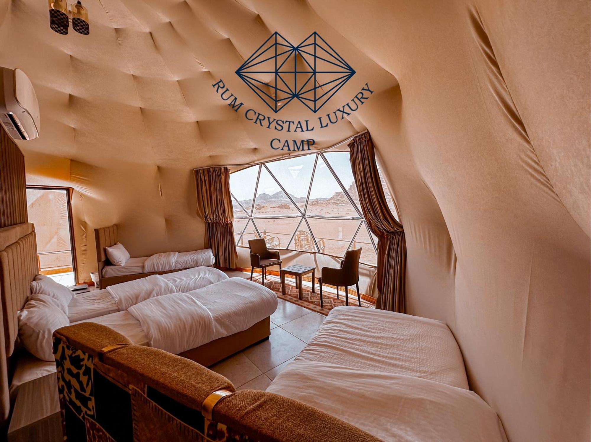 Rum Crystal Luxury Camp Wadi Rum Exterior foto