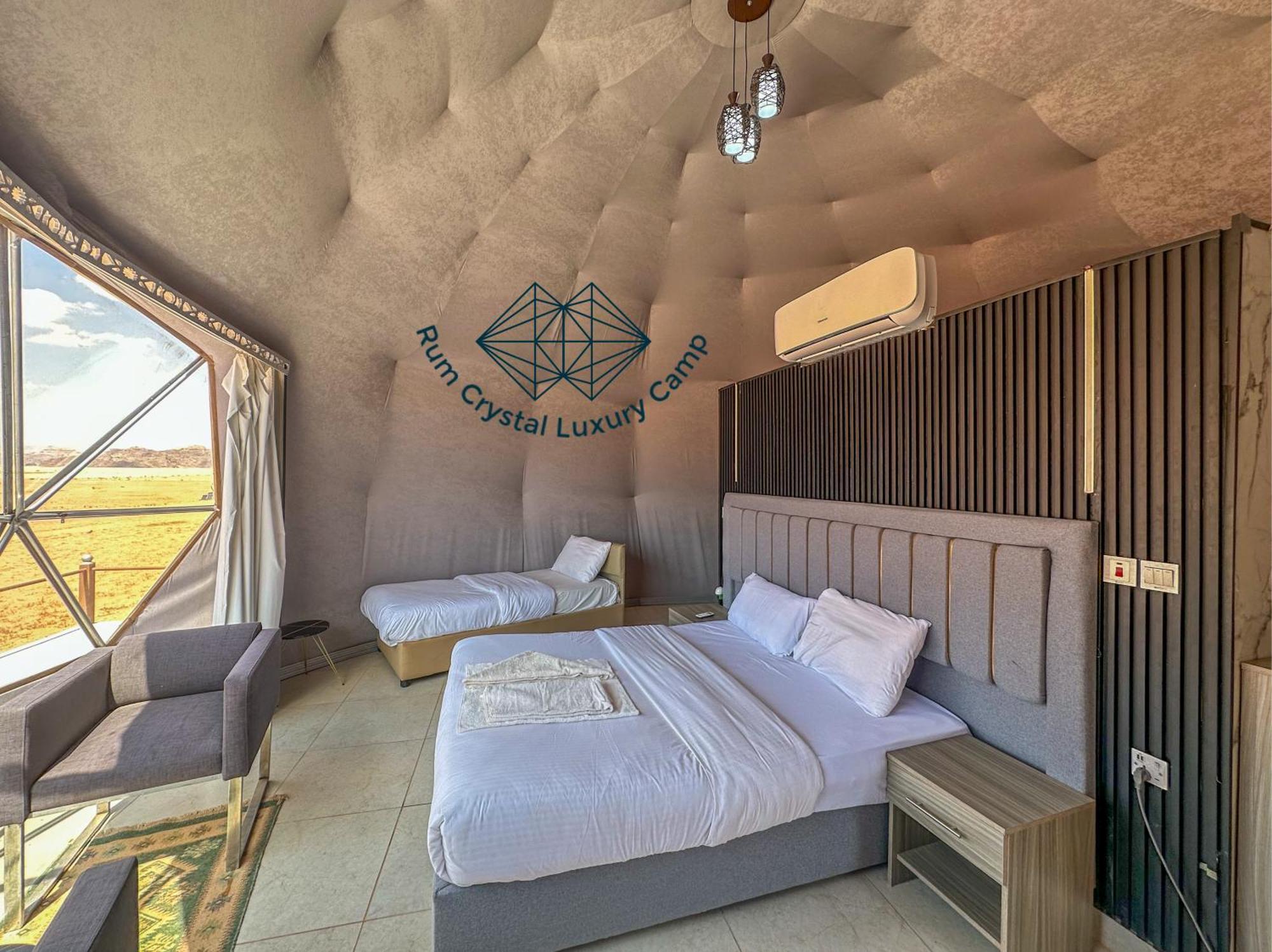 Rum Crystal Luxury Camp Wadi Rum Exterior foto